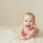 Cute 6 month baby portraits